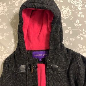 Girls jacket/pea coat, Madden Girl, size 6